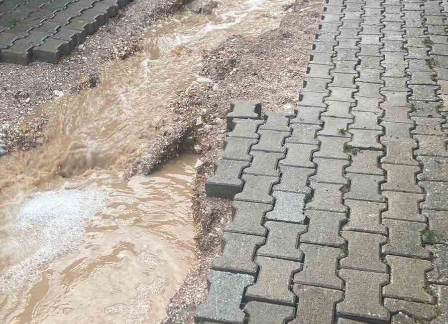 KÜTAHYA'DA DOLU VE SAĞANAK