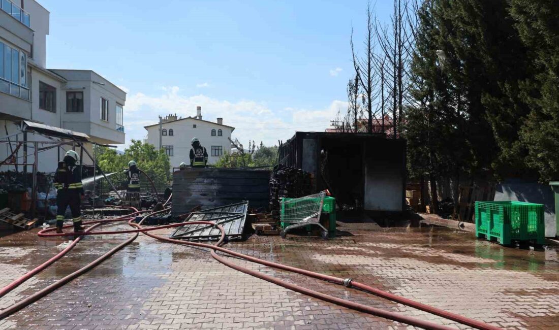 KONYA’DA BİR MARKETİN DEPOSUNDA