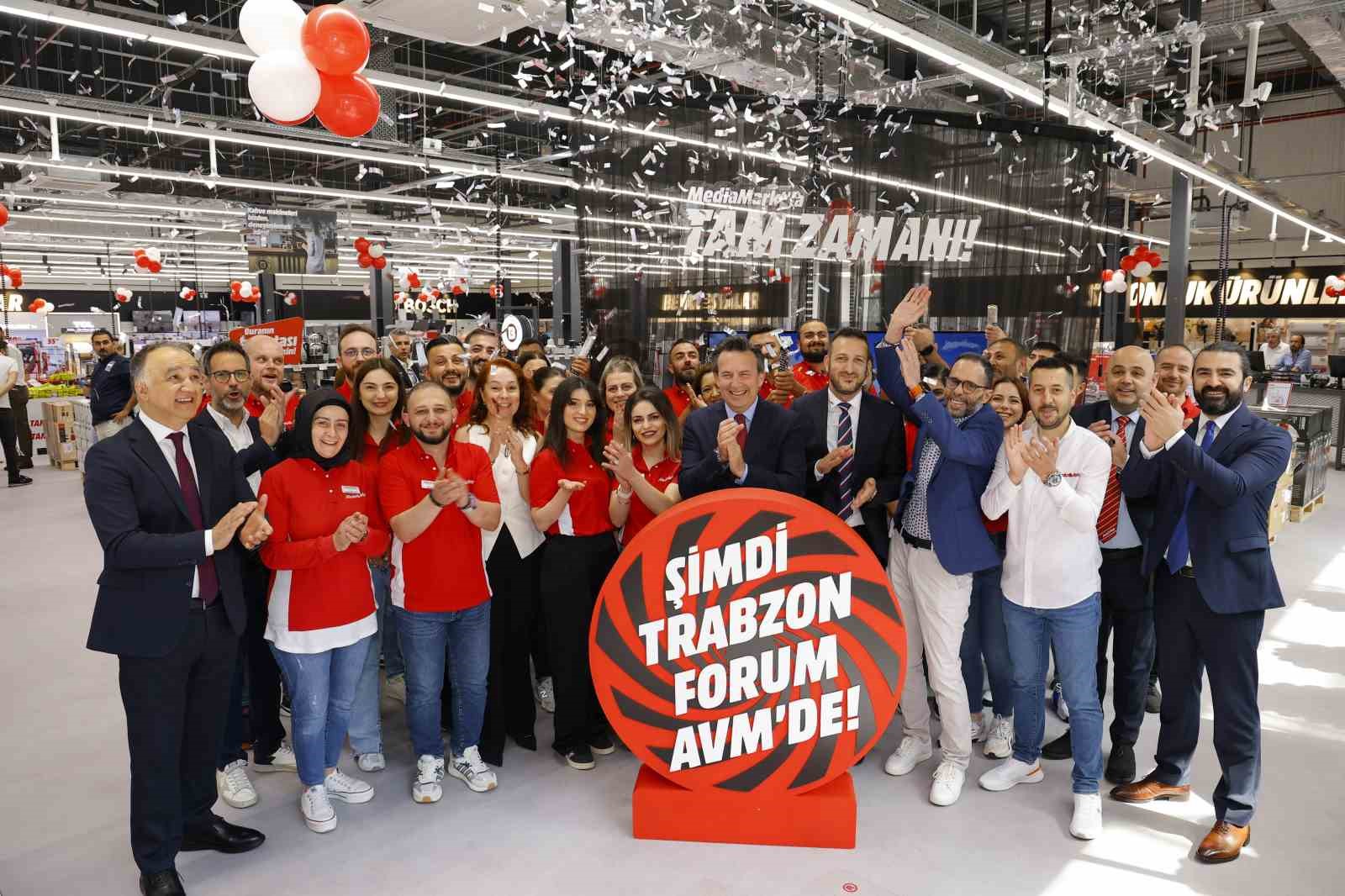 MediaMarkt’ın yeni mağazası Forum Trabzon AVM’de açıldı