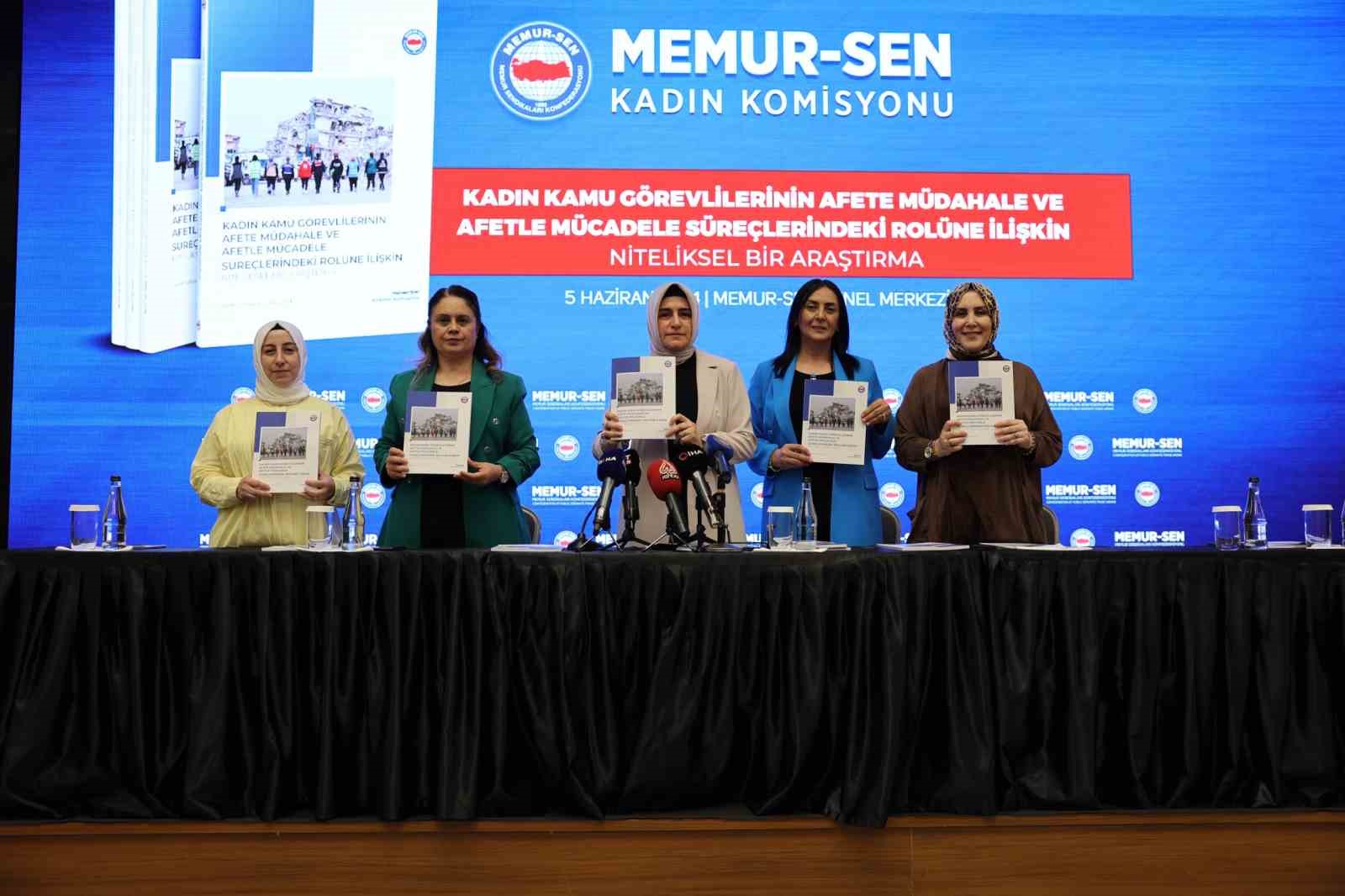 MEMUR SENDİKALARI KONFEDERASYONU (MEMUR-SEN) KADIN KOMİSYONU TARAFINDAN HAZIRLANAN KADIN KAMU