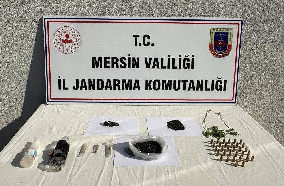 MERSİN'DE UYUŞTURUCU MADDE TİCARETİ