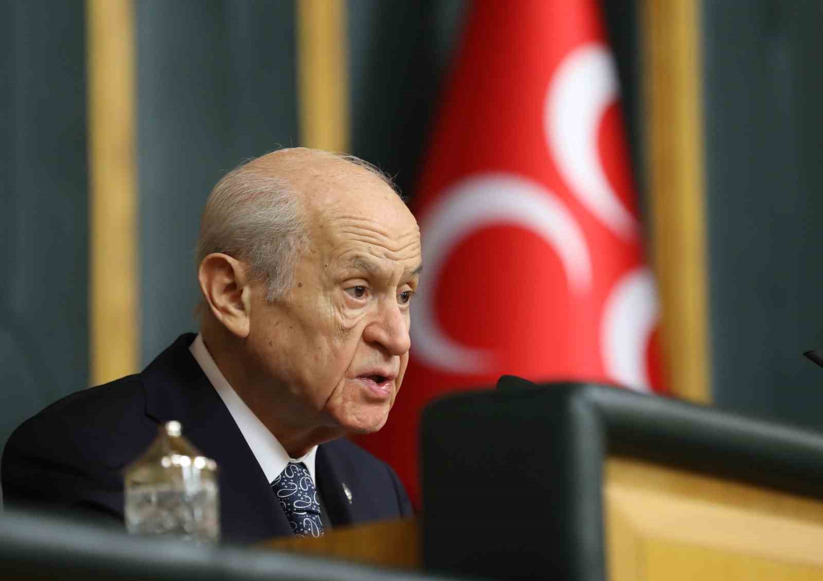 MİLLİYETÇİ HAREKET PARTİSİ GENEL BAŞKANI DEVLET BAHÇELİ, ""1 TEMMUZ’DA BAŞLAYACAK