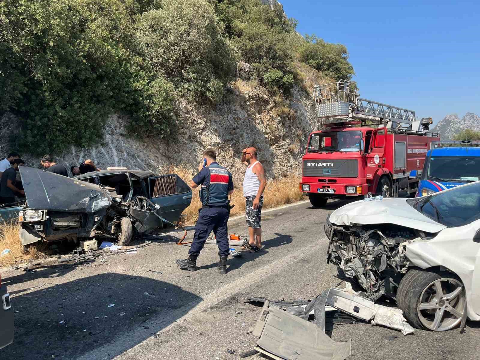 Milas’ta trafik kazası: 1 ölü, 5 yaralı