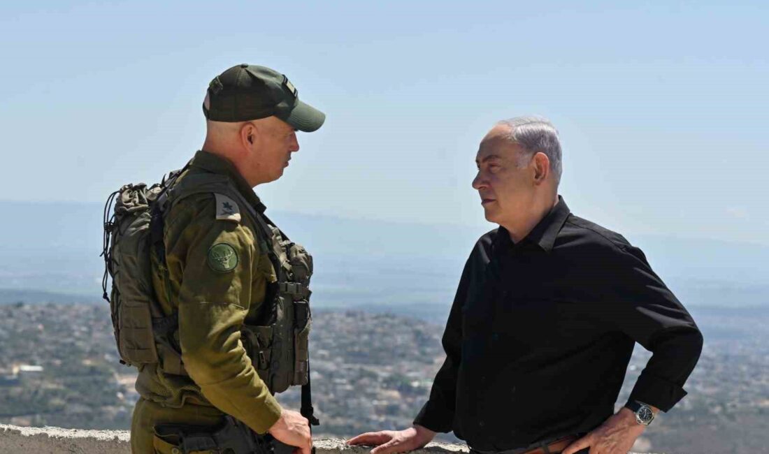 NETANYAHU, LÜBNAN SINIRINI ZİYARET