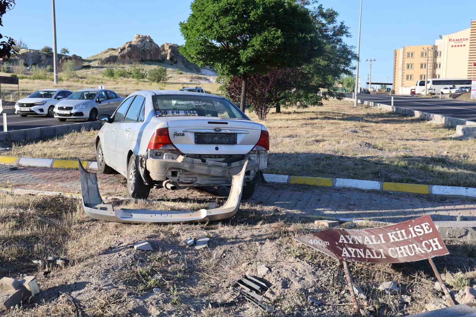 Nevşehir’de trafik kazası: 3 yaralı