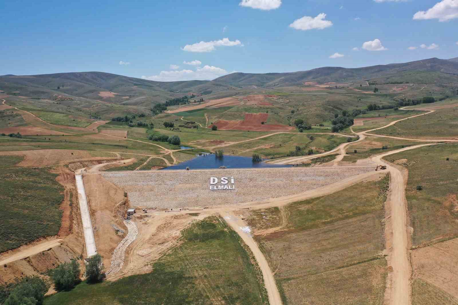 Niğde’de Elmalı Göletinde Su Tutulmaya Başladı