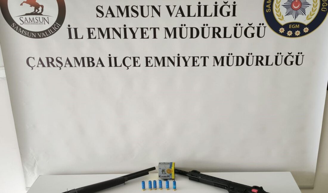 SAMSUN'DA 2 KİŞİNİN TÜFEKLE