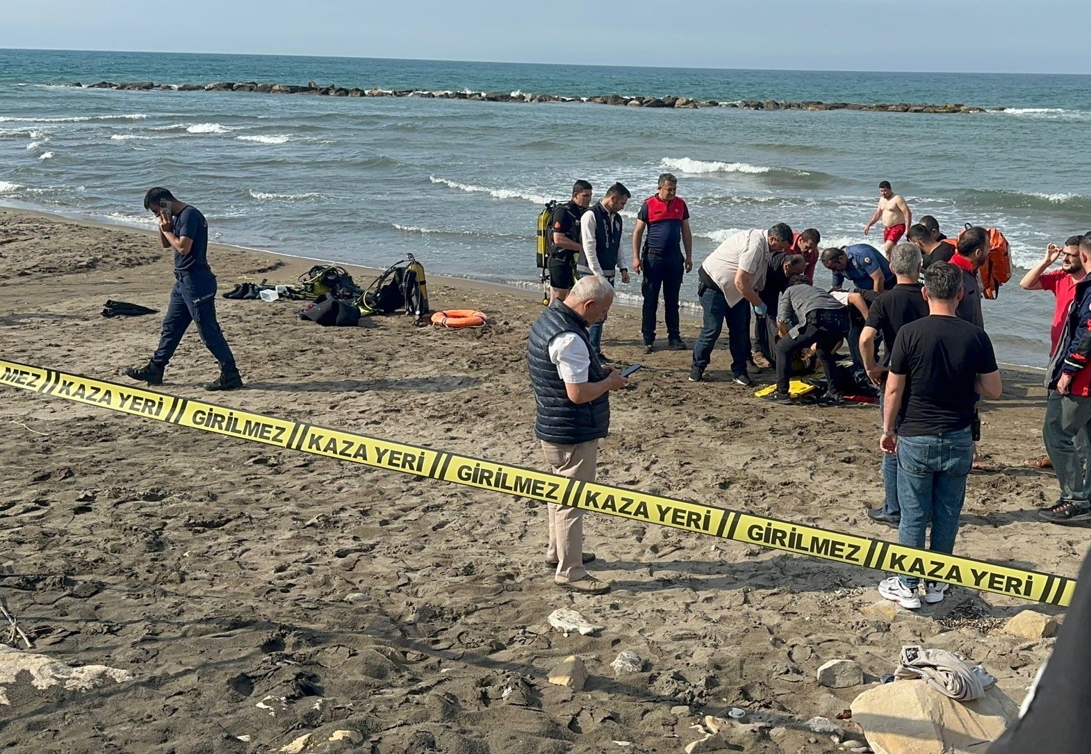 Ordu’da bir çocuk, serinlemek için girdiği denizde boğuldu