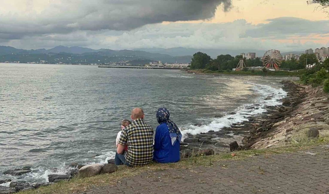 ORDU’DA DENİZ ÜZERİNDE HORTUM