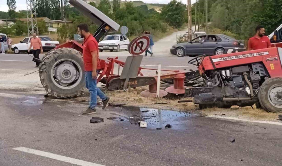 KASTAMONU-TAŞKÖPRÜ KARAYOLU ÜZERİNDE OTOMOBİL