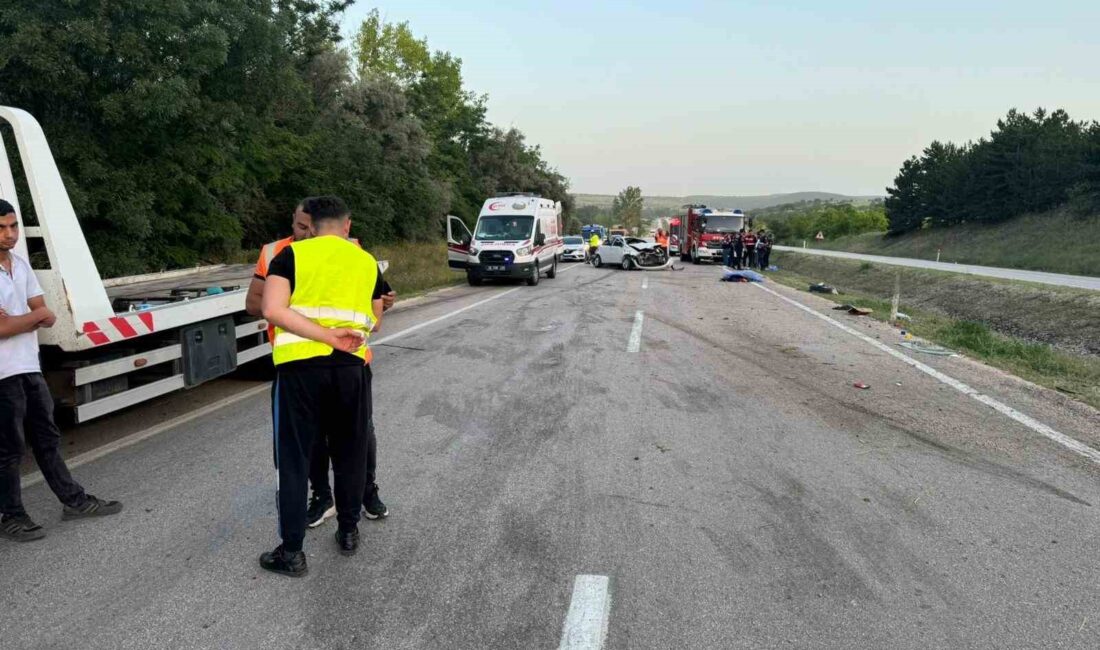 ANKARA’DA KONTROLDEN ÇIKAN OTOMOBİLİN TAKLA ATMASINI SONUCU MEYDANA GELEN KAZADA