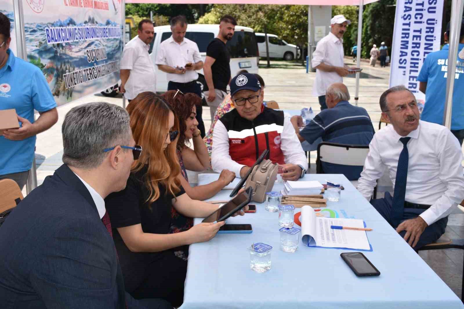 Pilot il Aydın’da su ürünleri tüketici alışkanlıkları anketi uygulanıyor