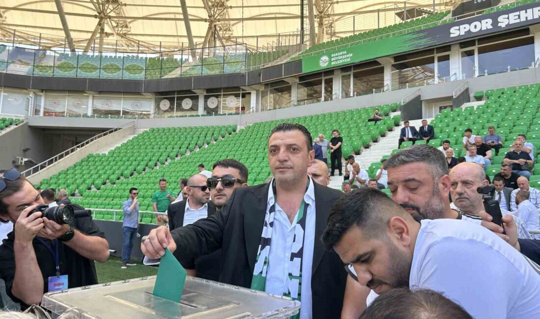 SAKARYASPOR'DA ÇOĞUNLUĞUN SAĞLANAMAMASI SEBEBİYLE