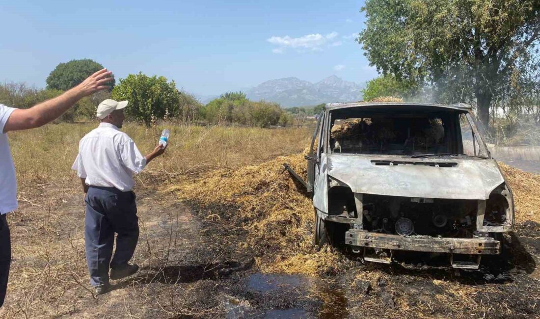 ANTALYA’NIN SERİK İLÇESİNDE SAMAN