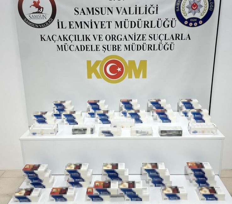 SAMSUN'DA KOM POLİSİ TARAFINDAN