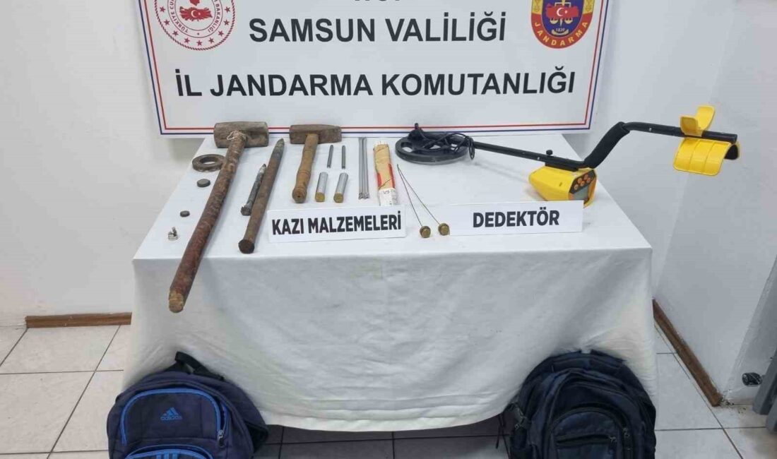 SAMSUN'DA JANDARMA EKİPLERİ KAÇAK