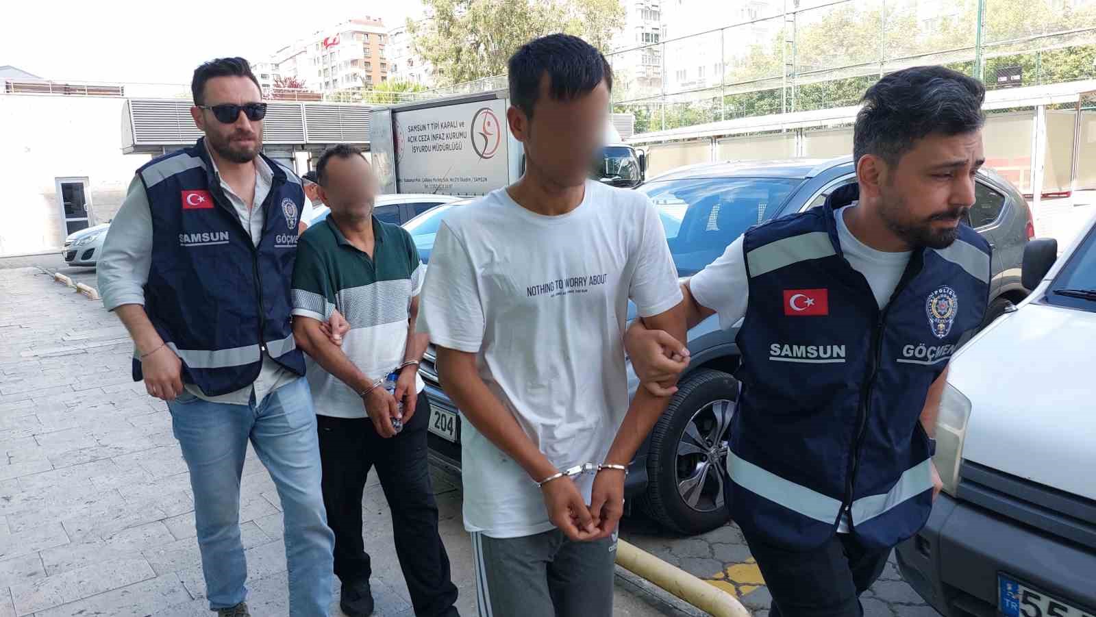 Samsun’da göçmen kaçakçılığı operasyonu: 5’i Afgan 6 gözaltı