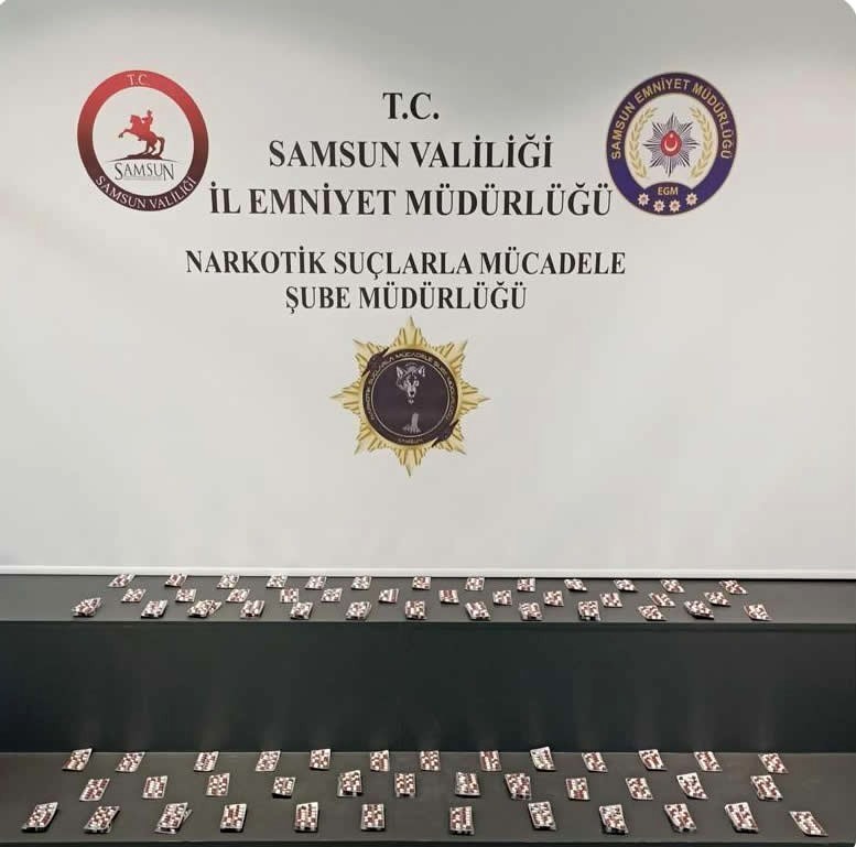 Samsun’da narkotik uygulaması: 25 kişi yakalandı