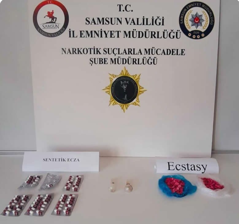 Samsun’da narkotik uygulamasında 37 kişi yakalandı