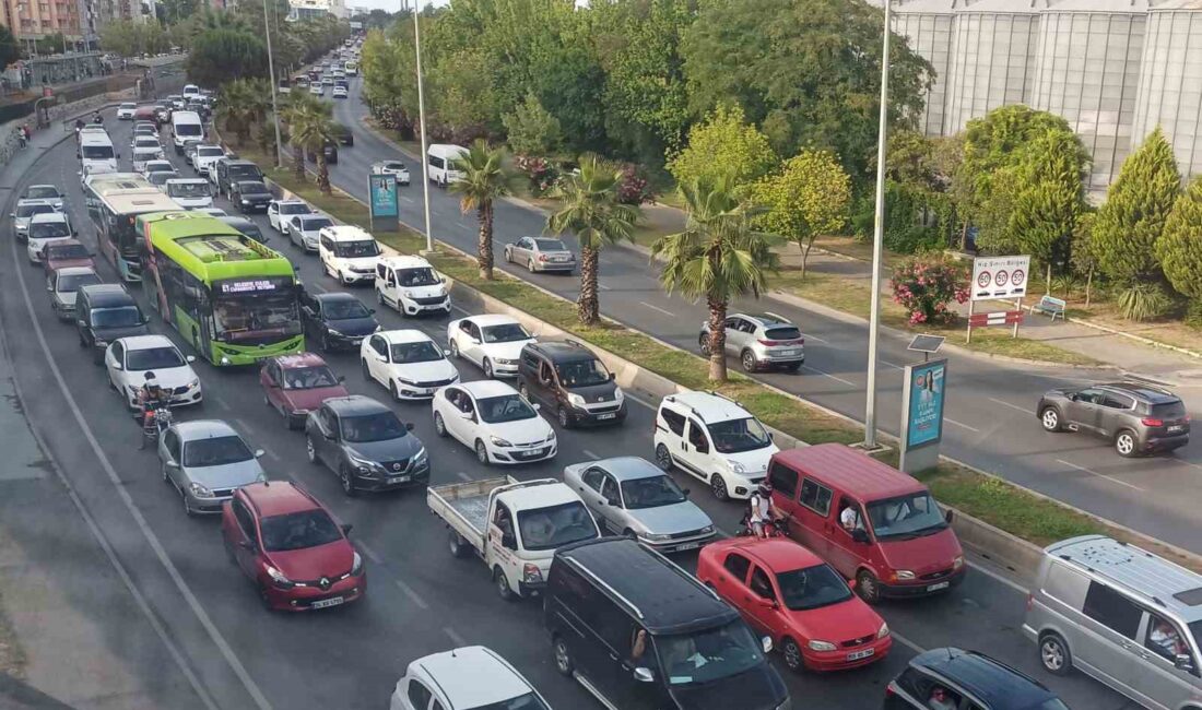 SAMSUN'DA TRAFİĞE KAYITLI ARAÇ