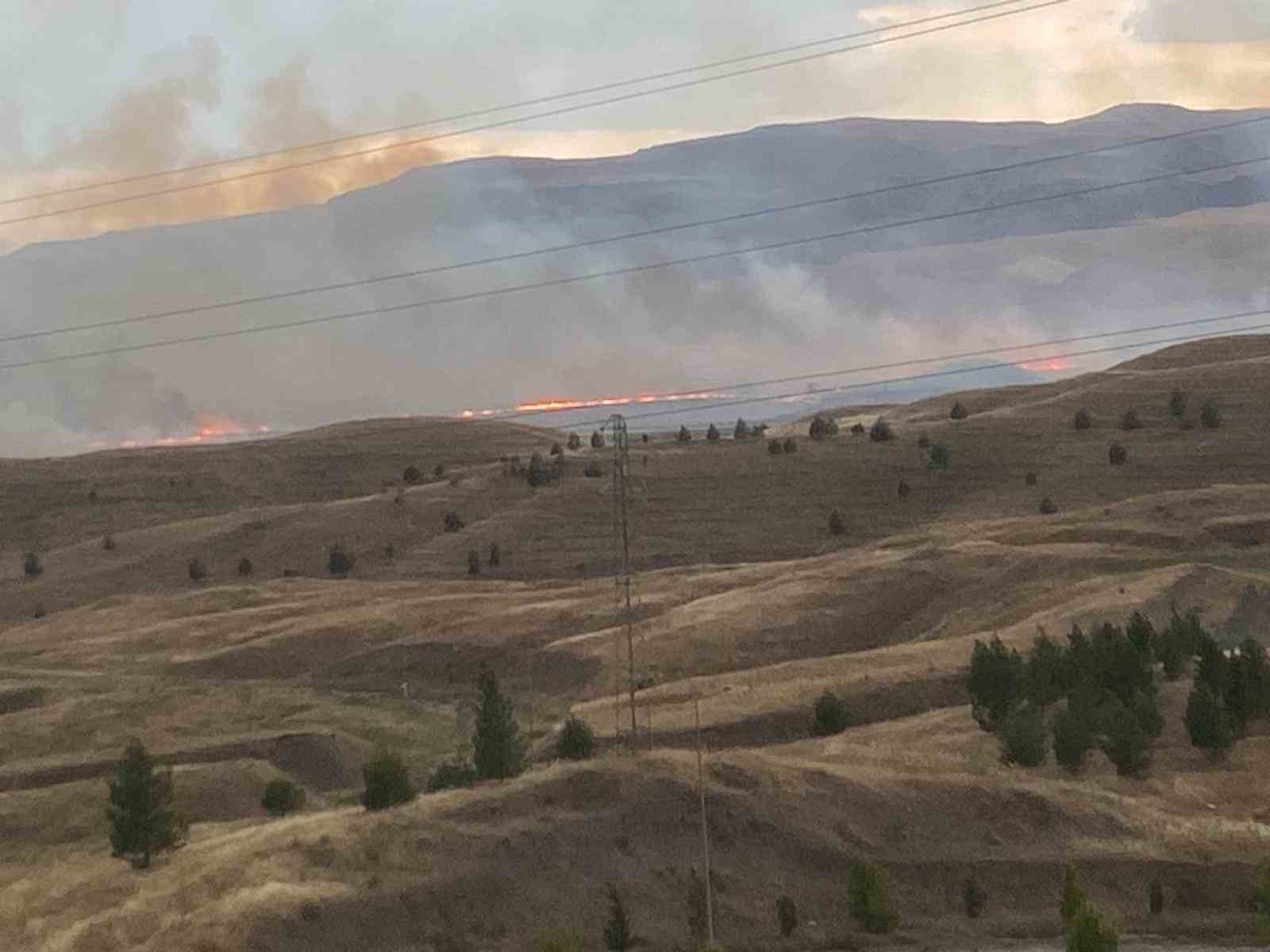 Siirt’teki anız yangınları kontrol altına alındı