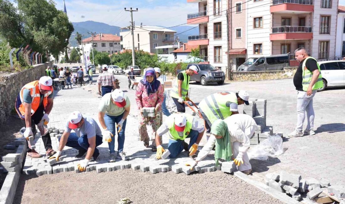 BALIKESİR’İN SINDIRGI İLÇESİNDE İMECE