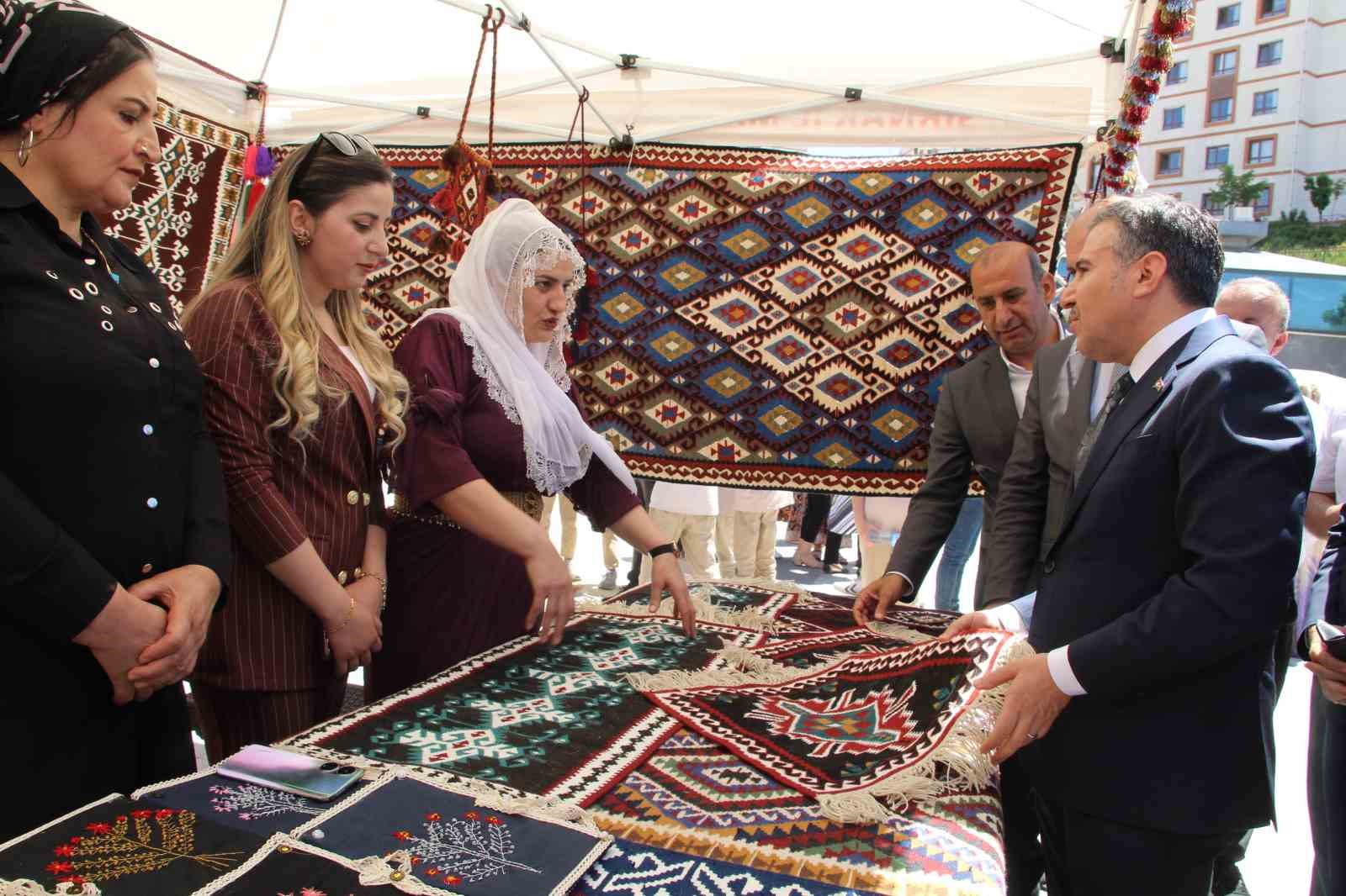 Şırnak’ta kursiyerler yaptıkları çalışmaları sergiledi