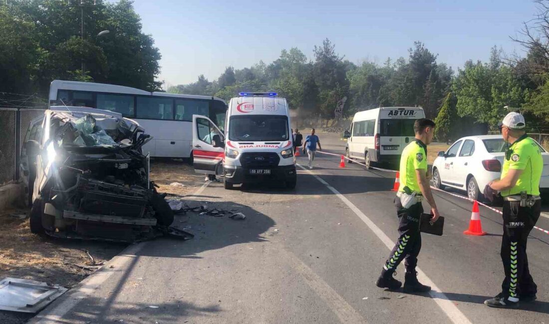 TEKİRDAĞ’IN ÇORLU İLÇESİNDE İŞÇİLERİ