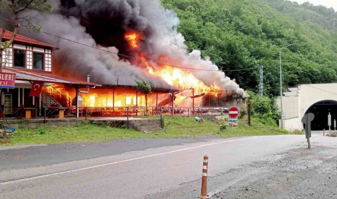 TRABZON'UN DERNEKPAZARI İLÇESİNDE BİR