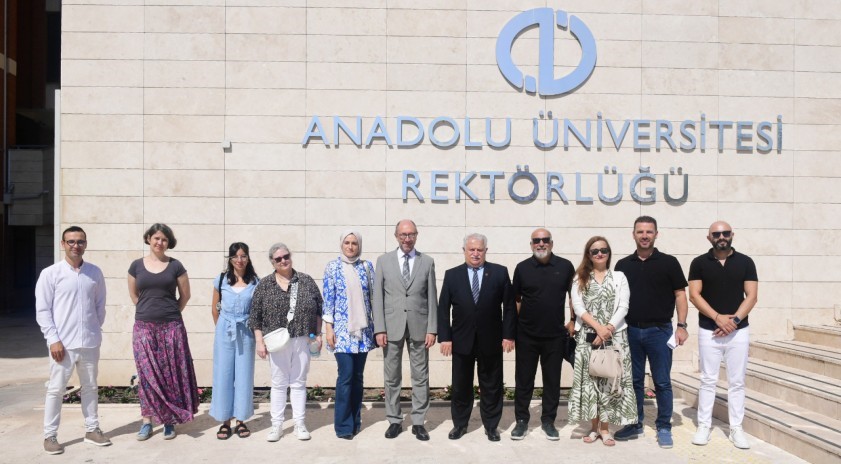 TÜBA’dan uluslararası proje için Anadolu Üniversitesi’ne ziyaret