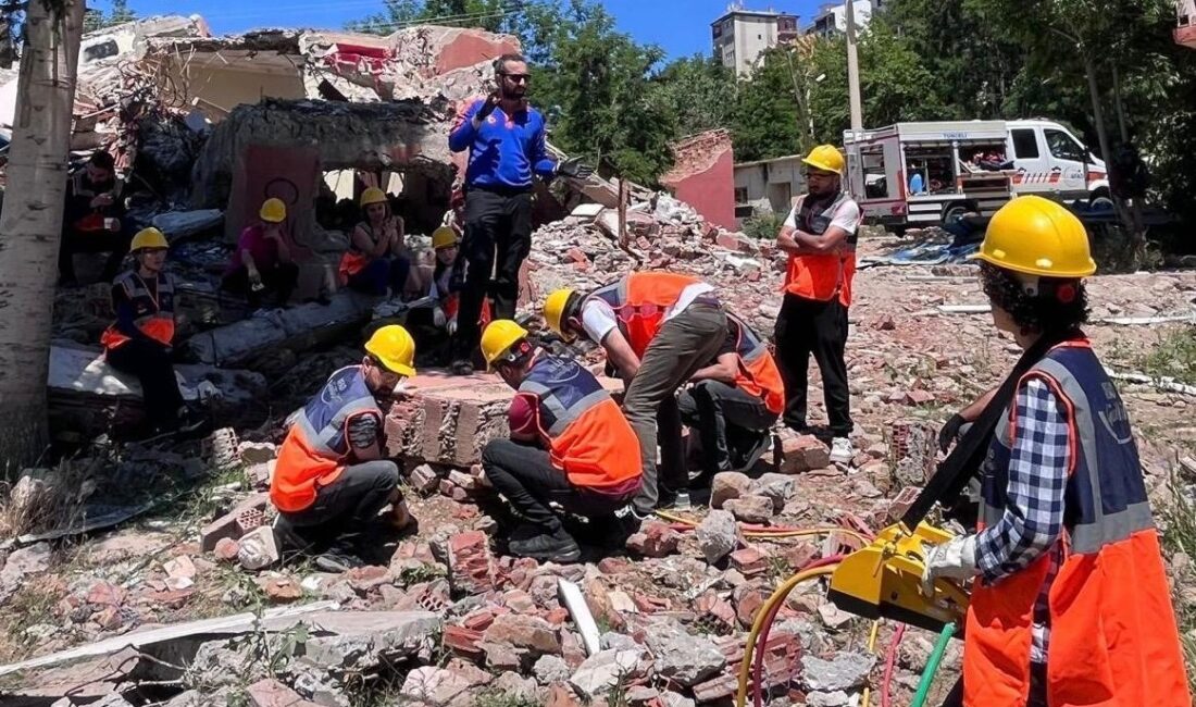 TUNCELİ’DE AFETLERE HAZIRLIK ÇALIŞMALARI