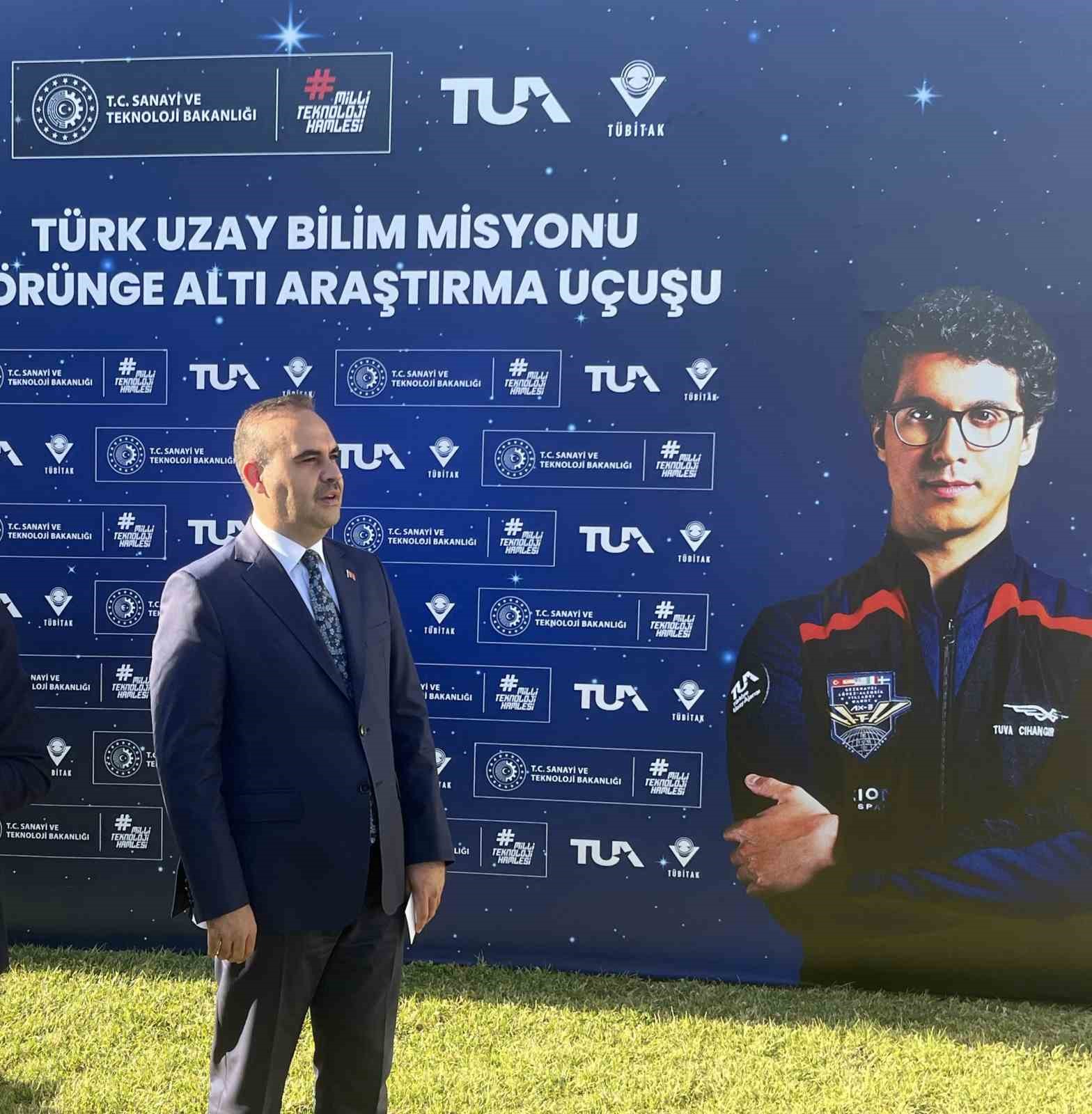 Türkiye’nin ikinci astronotunun uzay yolculuğu başladı