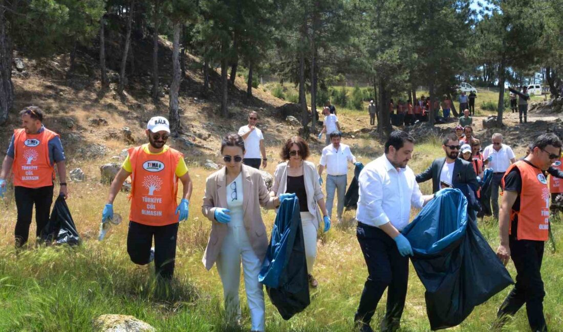 5 HAZİRAN DÜNYA ÇEVRE GÜNÜ DOLAYISIYLA KARAAĞAÇ GÖLET’İNDE GERÇEKLEŞTİRİLEN “HEPİMİZİN