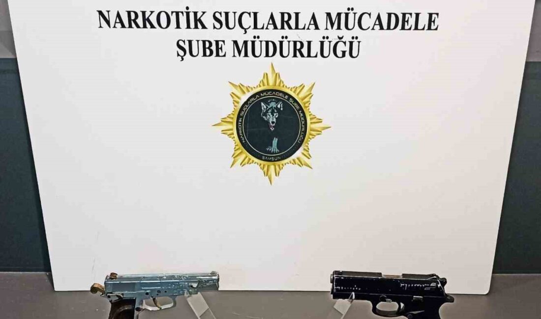 SAMSUN'DA UYUŞTURUCU MADDE İLE