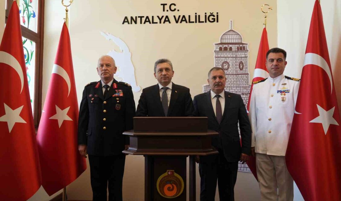 ANTALYA VALİSİ HULUSİ ŞAHİN,