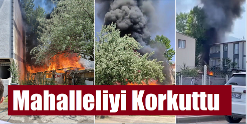 İnegöl’de tandır yaparken mahalleyi yakacaklardı