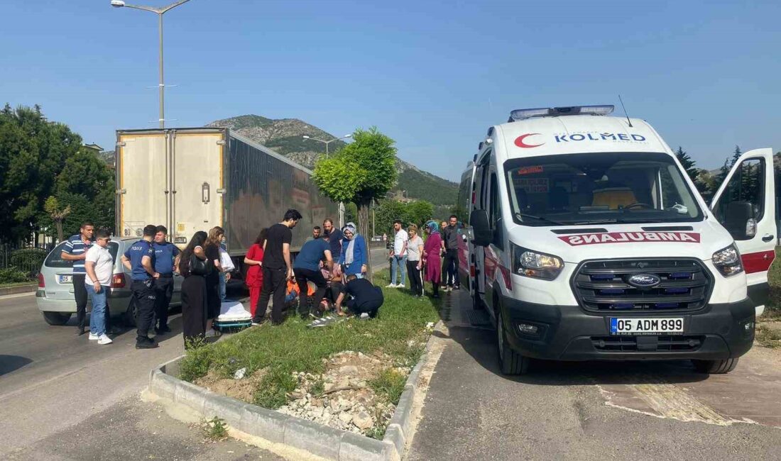 AMASYA’DA YAYA GEÇİDİNDEN GEÇMEK