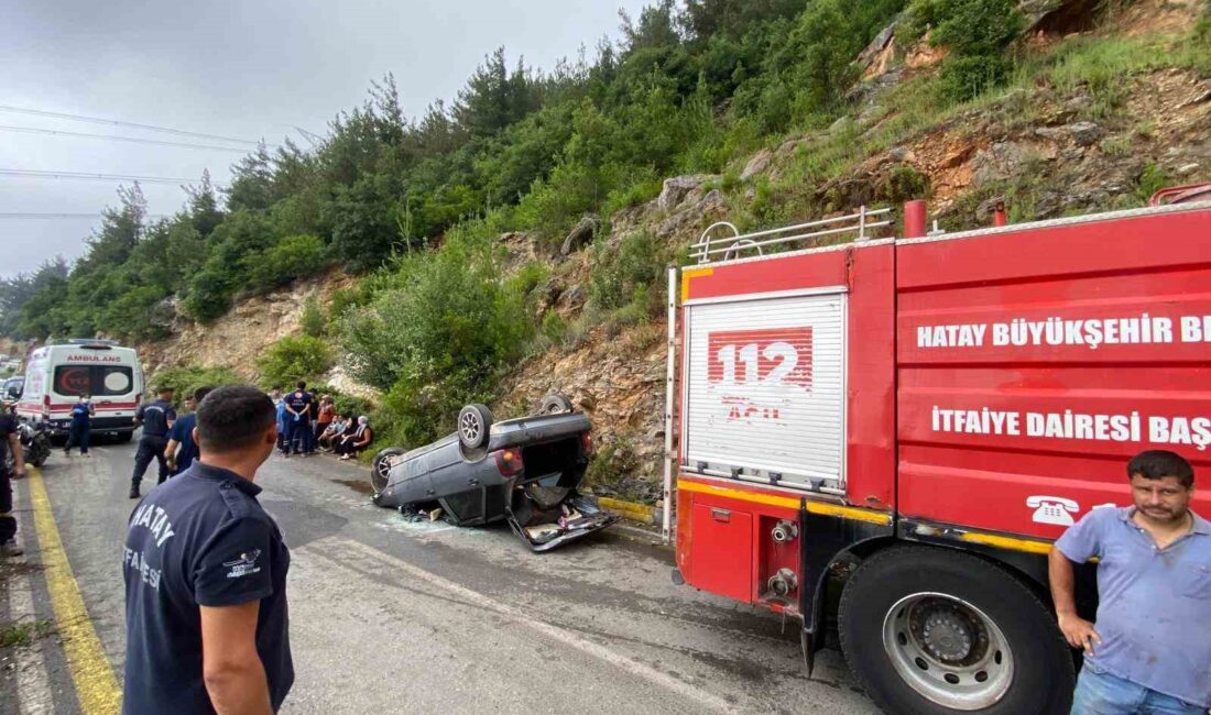 HATAY’DA YAYLA YOLUNDA TAKLA