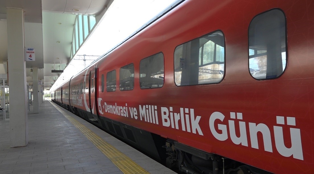 15 Temmuz Demokrasi ve Milli Birlik Treni, Eskişehir’den İstanbul’a yola çıktı