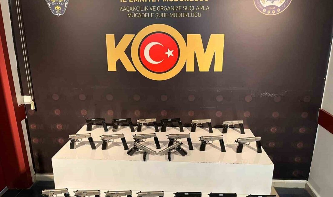 AKSARAY’DA KAÇAK SİLAH TİCARETİNE