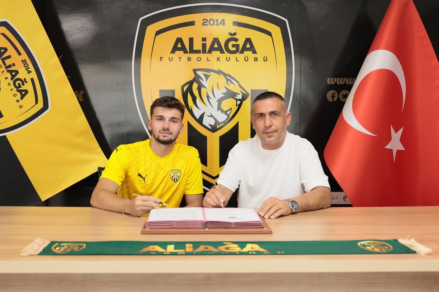 Aliağaspor FK, Eren Bayraktar’ı kadrosuna Kattı