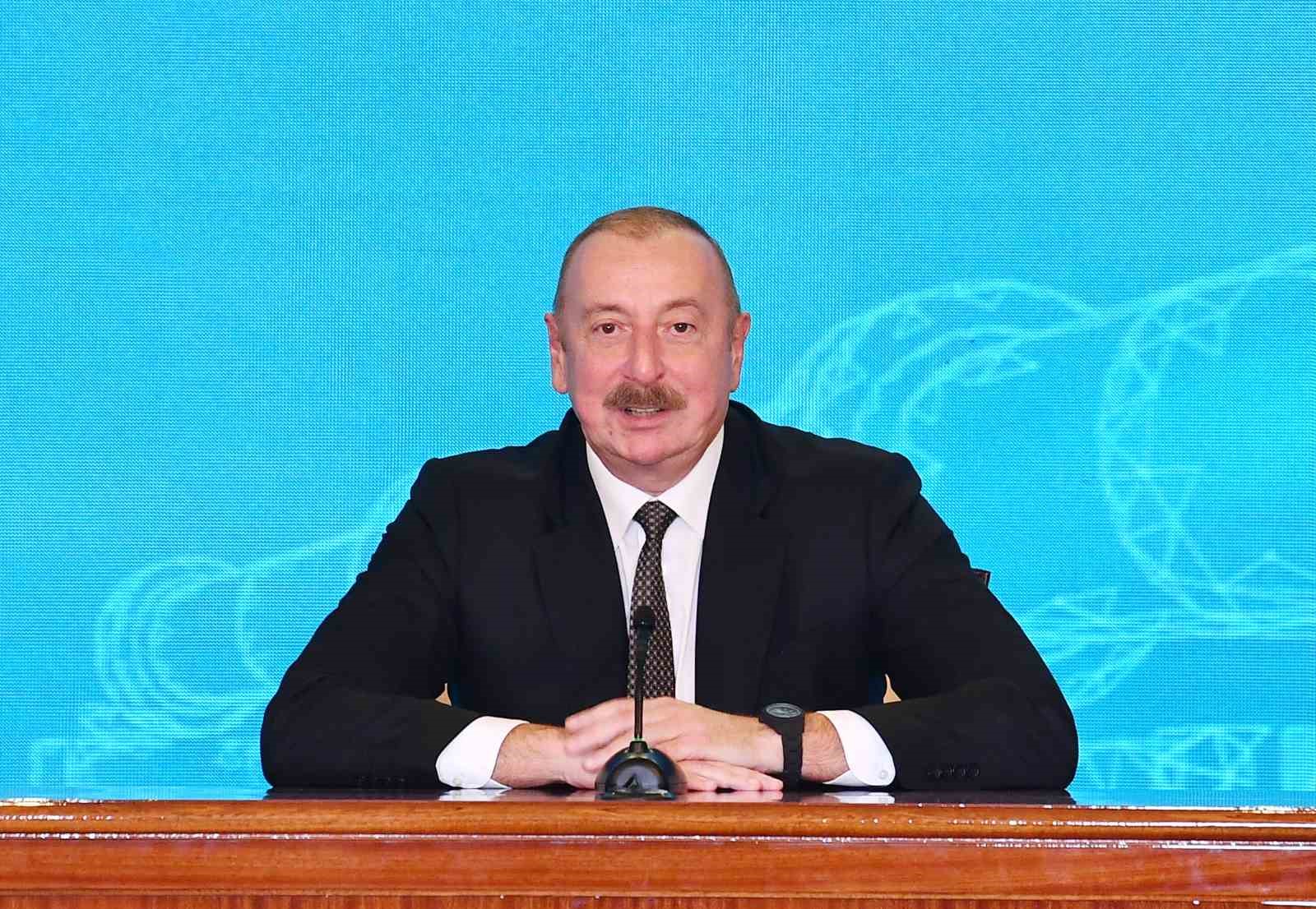 Aliyev’den, A Milli Takıma destek