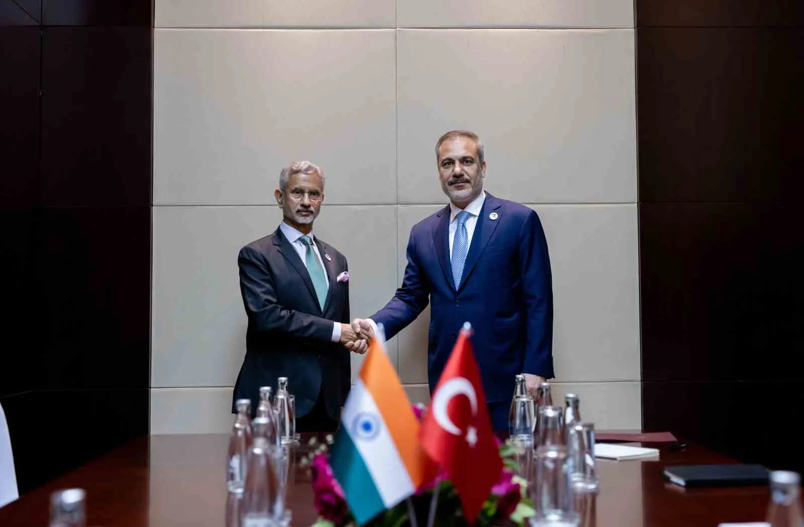 Bakan Fidan, Hint mevkidaşı Jaishankar ile görüştü