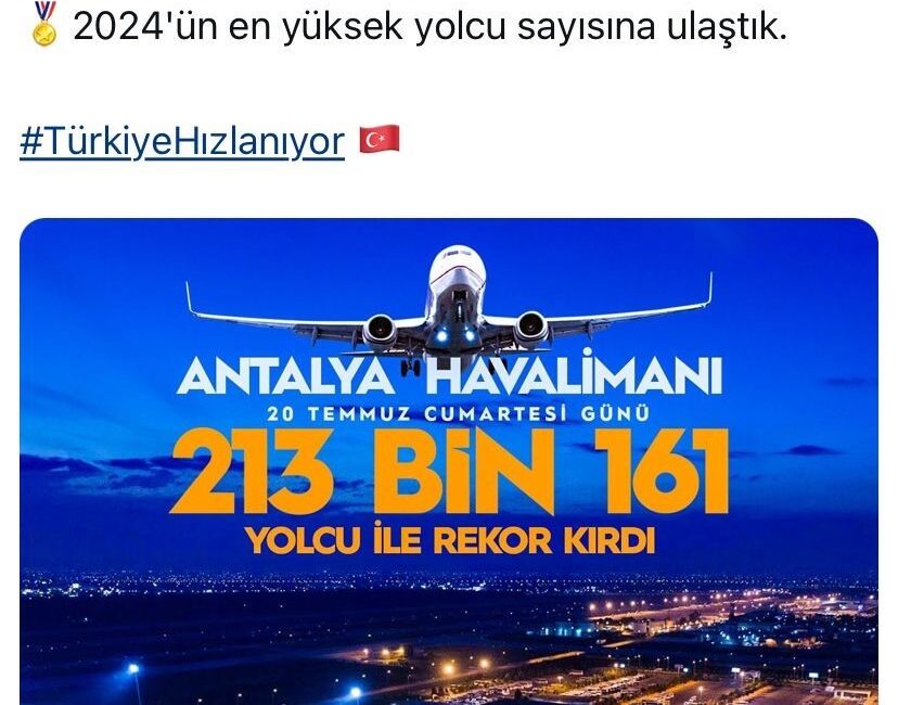 ULAŞTIRMA VE ALTYAPI BAKANI