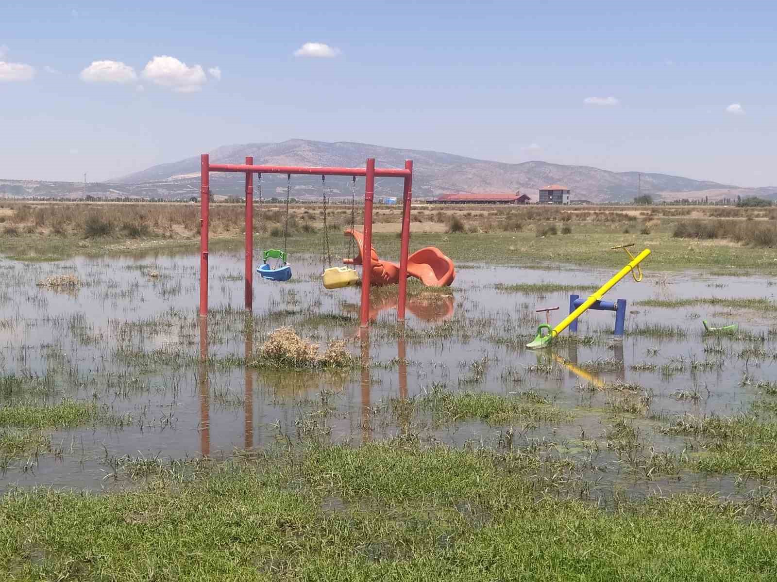 Bakımsız kalan kanallar merayı bataklığa çevirdi