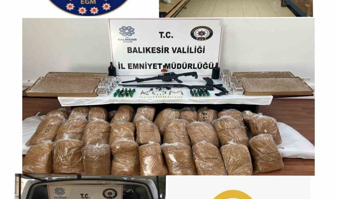 BALIKESİR’DE POLİS EKİPLERİ EŞ