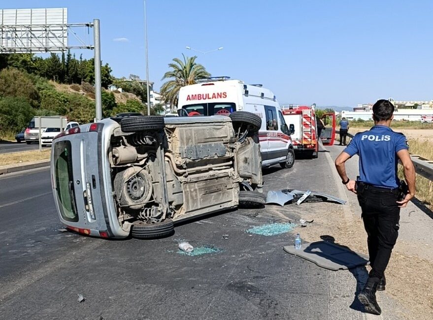 MANAVGAT’TA MEYDANA GELEN TRAFİK