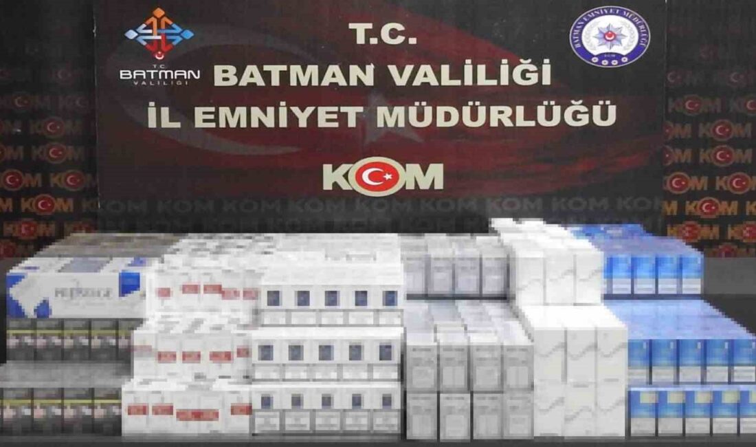 BATMAN’DA BULUNAN BİR KARGO