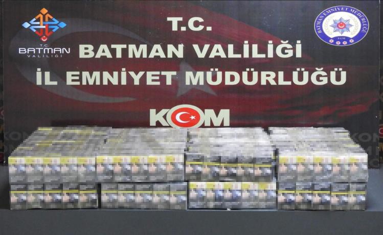 BATMAN'DA TANKERLE KACAK SİGARA