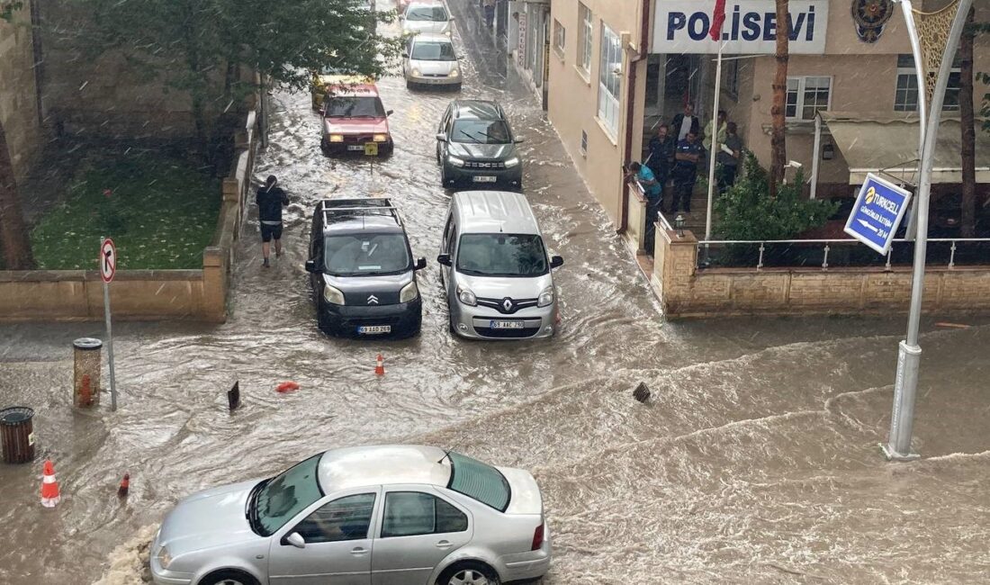 BAYBURT'TA ETKİLİ OLAN SAĞANAK